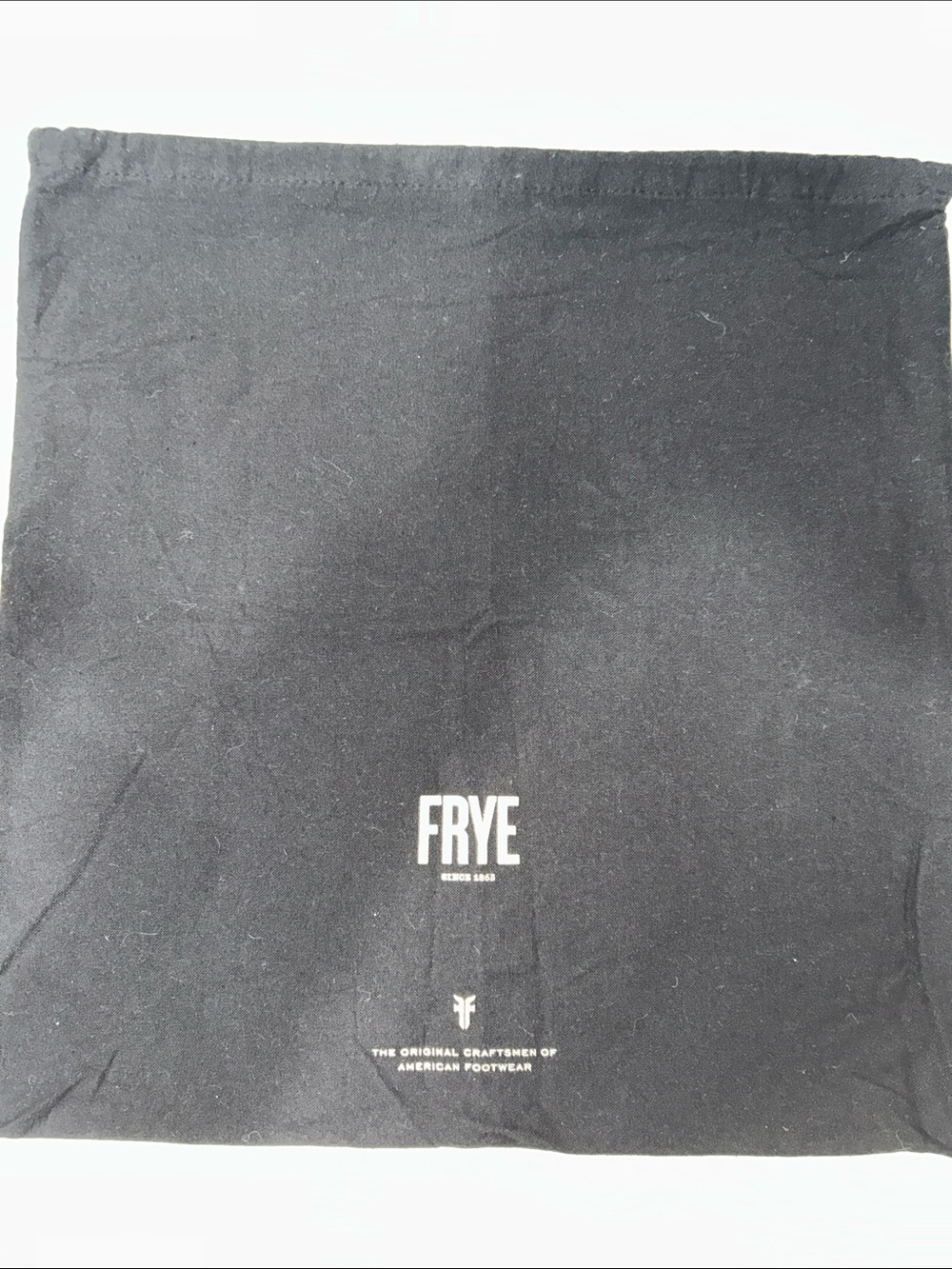 Frye Black Dust Bag
